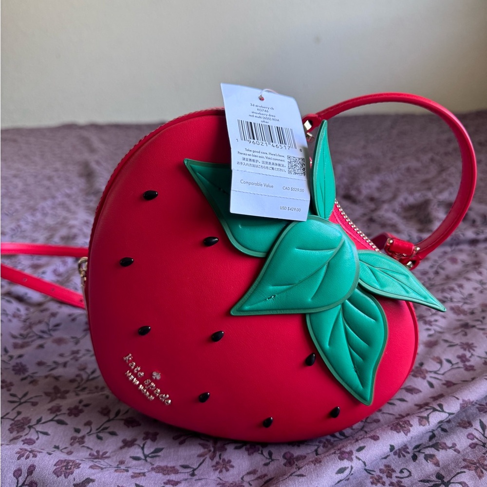 Kate Spade 3D Strawberry Bag